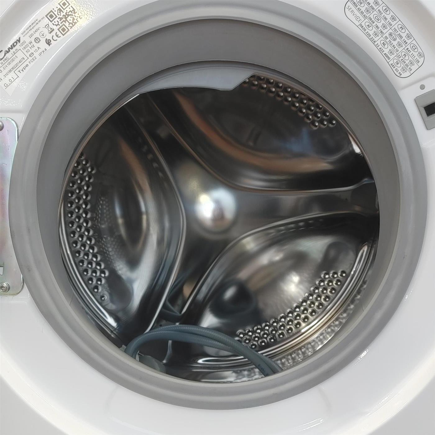 Candy Easy EY41061DE/1-S Lavatrice Carica dall'alto 6 kg 1200 Giri/min Bianco