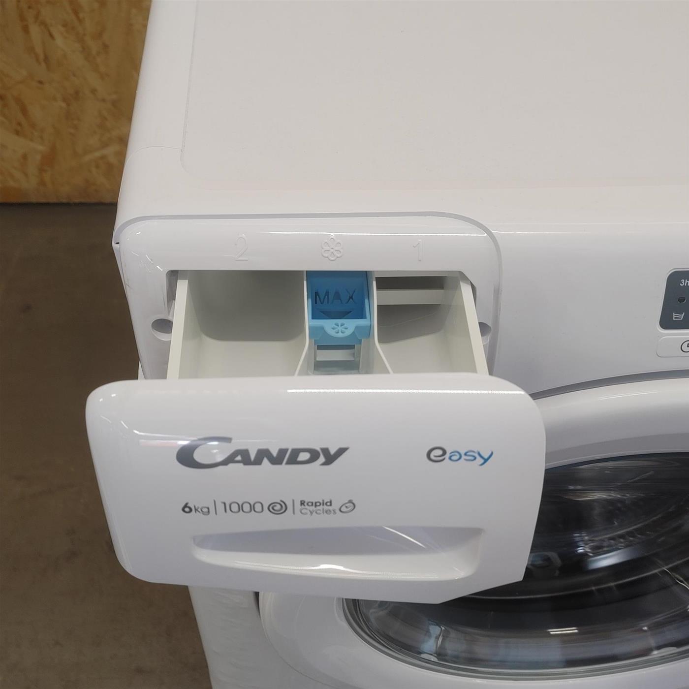 Candy Easy EY41061DE/1-S Lavatrice Carica dall'alto 6 kg 1200 Giri/min Bianco