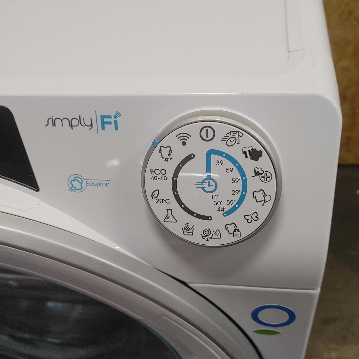 Candy RapidÓ RO41274DWMSE/1-S lavatrice Caricamento frontale 7 kg 1200 Giri/min A Bianco