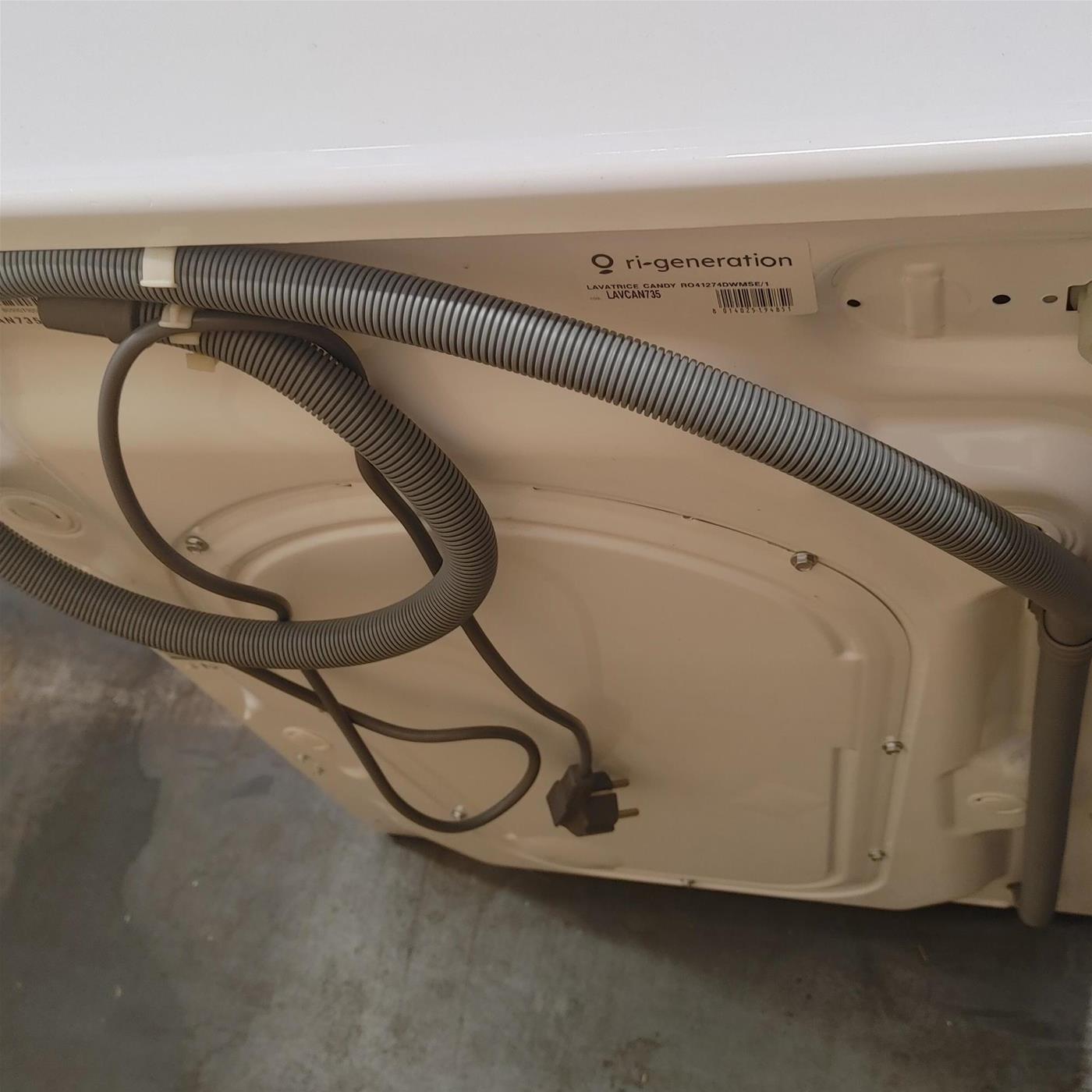 Candy RapidÓ RO41274DWMSE/1-S lavatrice Caricamento frontale 7 kg 1200 Giri/min A Bianco