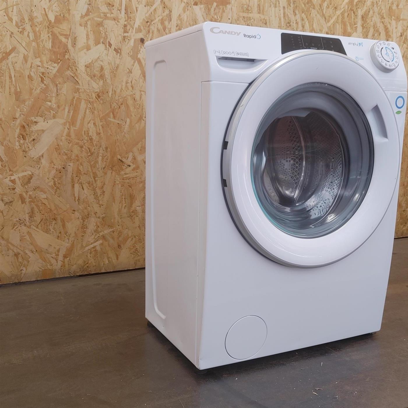Candy RapidÓ RO41274DWMSE/1-S lavatrice Caricamento frontale 7 kg 1200 Giri/min Bianco
