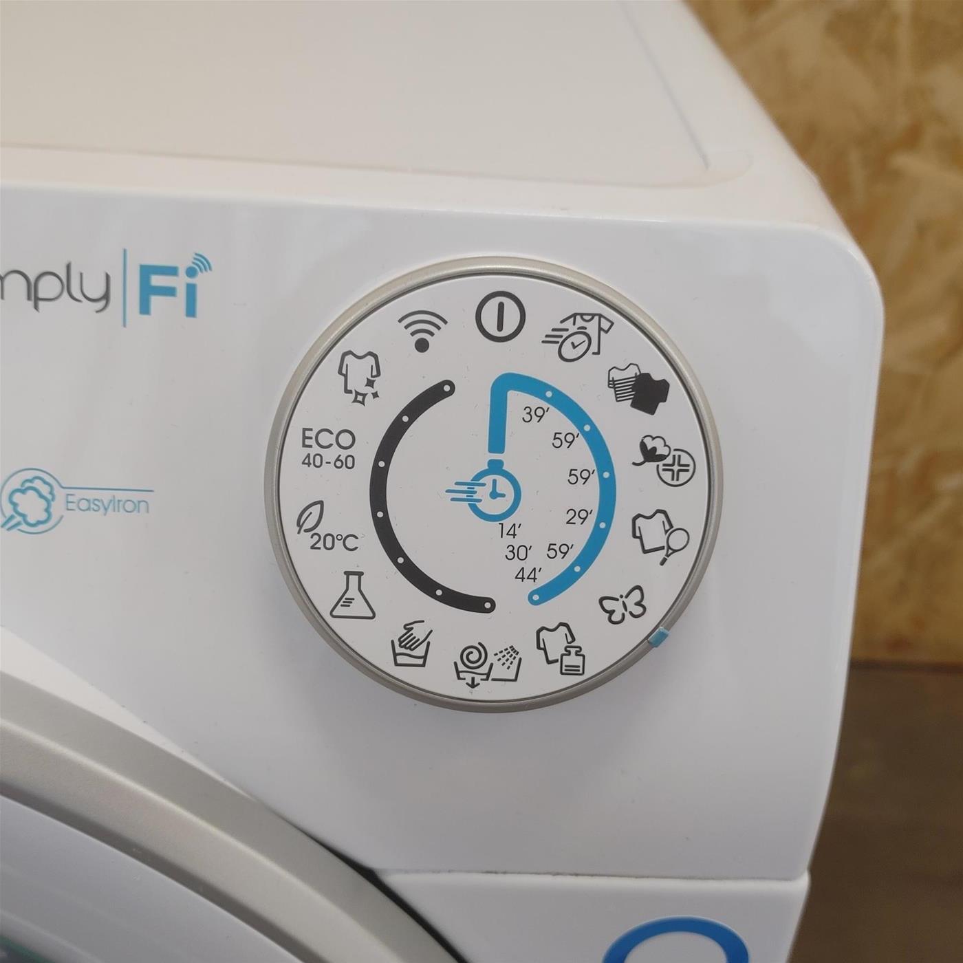 Candy RapidÓ RO41274DWMSE/1-S lavatrice Caricamento frontale 7 kg 1200 Giri/min Bianco