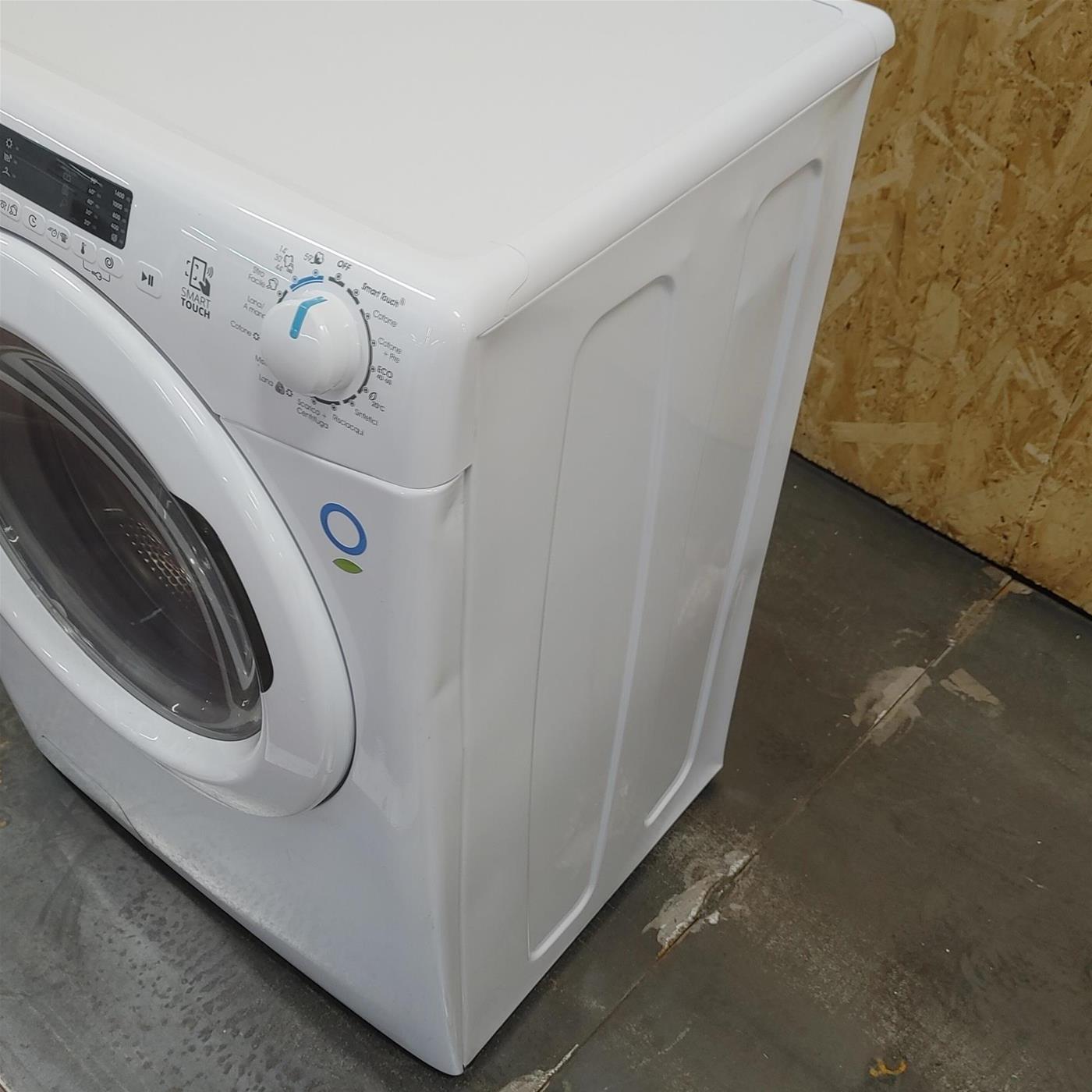 Lavasciuga Candy Smart CSWS4852DE/1-11 Libera Installazione Caricamento Frontale Bianco E