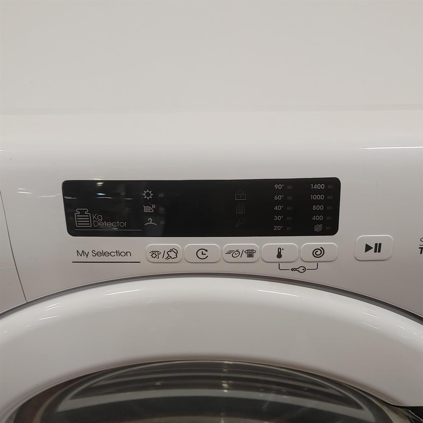 Lavasciuga Candy Smart CSWS4852DE/1-11 Libera Installazione Caricamento Frontale Bianco E