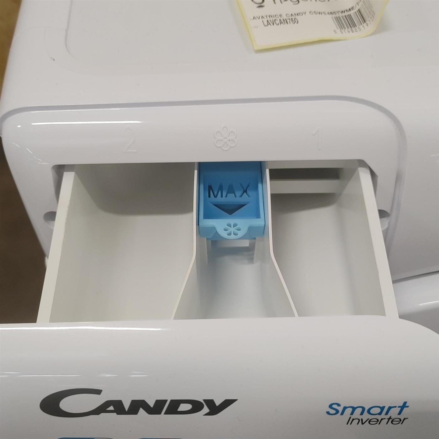 Candy CSWS485TWMCE/1-S Lavasciuga Incasso Carica Frontale Bianco