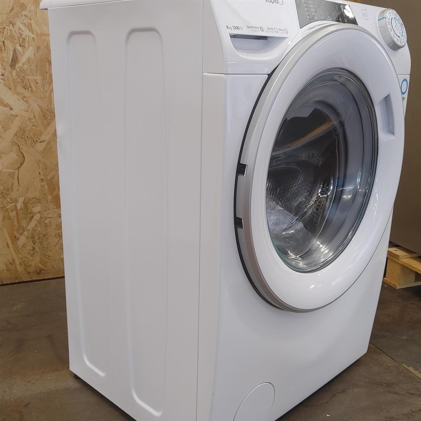 Candy RapidÓ RO 1284DWMST/1-S Lavatrice, 8 Kg, 1200 Giri