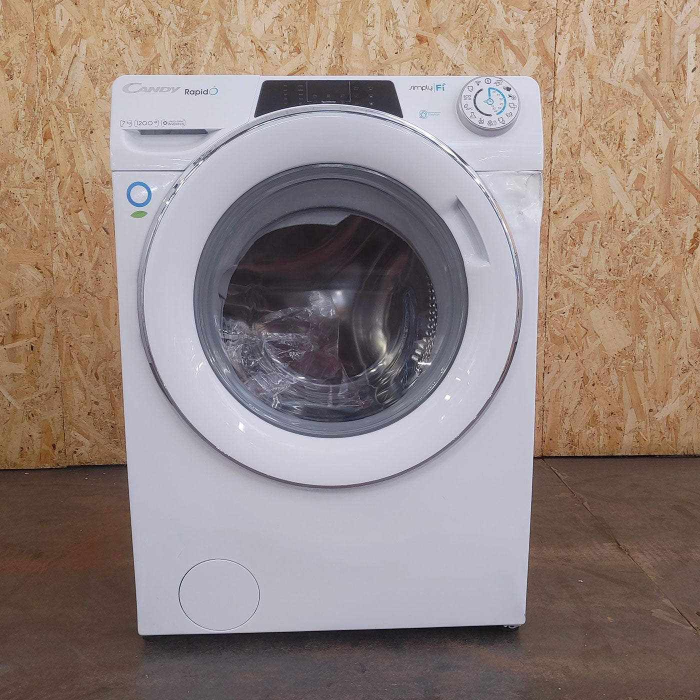 Candy RapidÓ RO41274DWMCE/1-S lavatrice Caricamento frontale 7 kg 1200 Giri/min Bianco