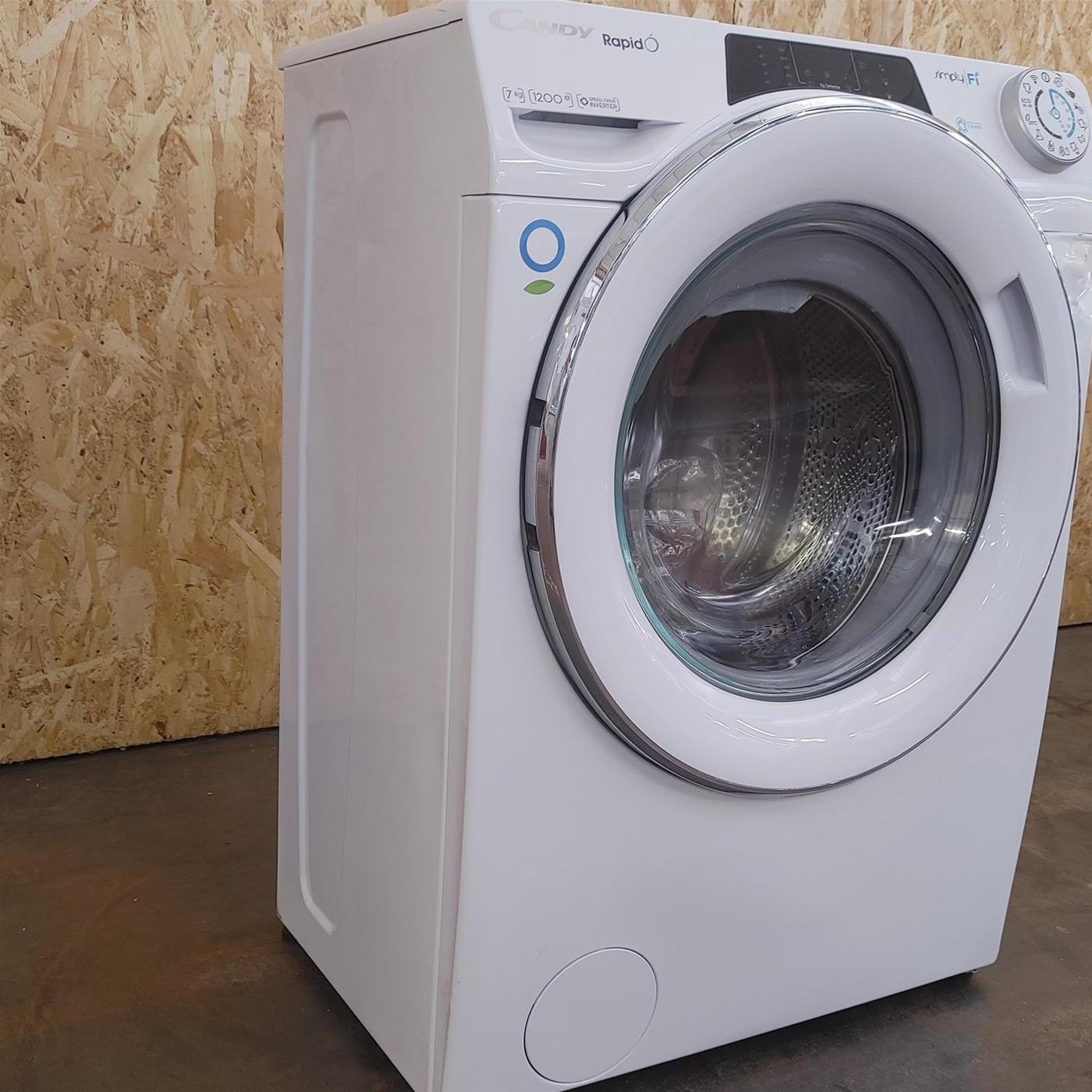 Candy RapidÓ RO41274DWMCE/1-S lavatrice Caricamento frontale 7 kg 1200 Giri/min Bianco