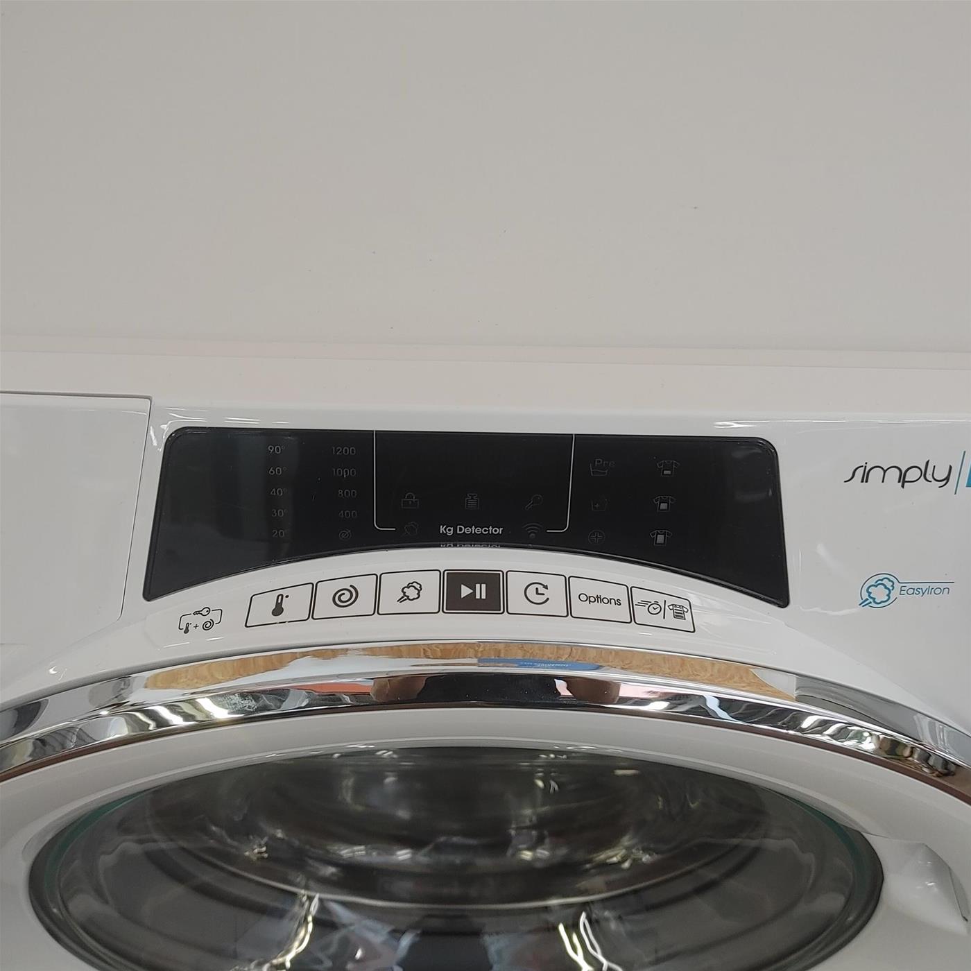 Candy RapidÓ RO41274DWMCE/1-S lavatrice Caricamento frontale 7 kg 1200 Giri/min Bianco