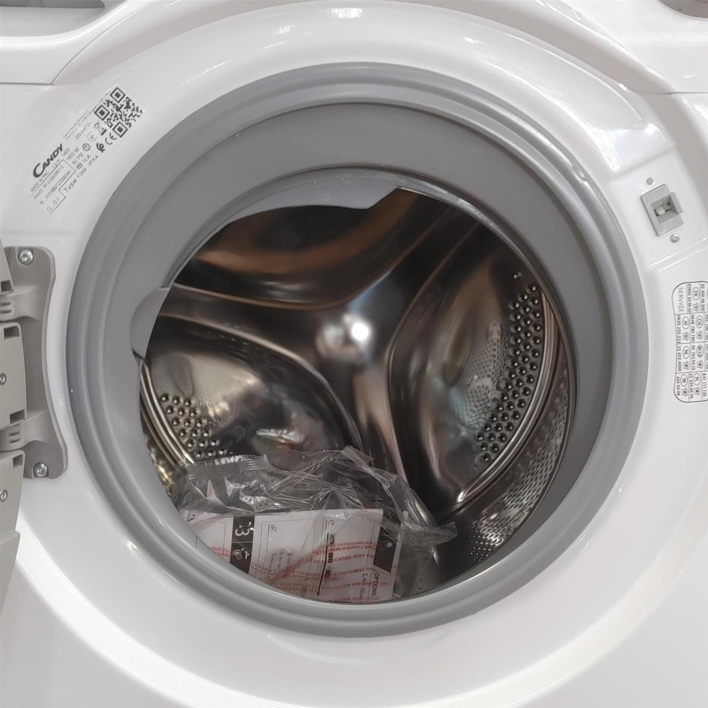 Lavatrice Candy RapidÓ RP4106BWMR/1-S Carica frontale 10 kg 1400 giri