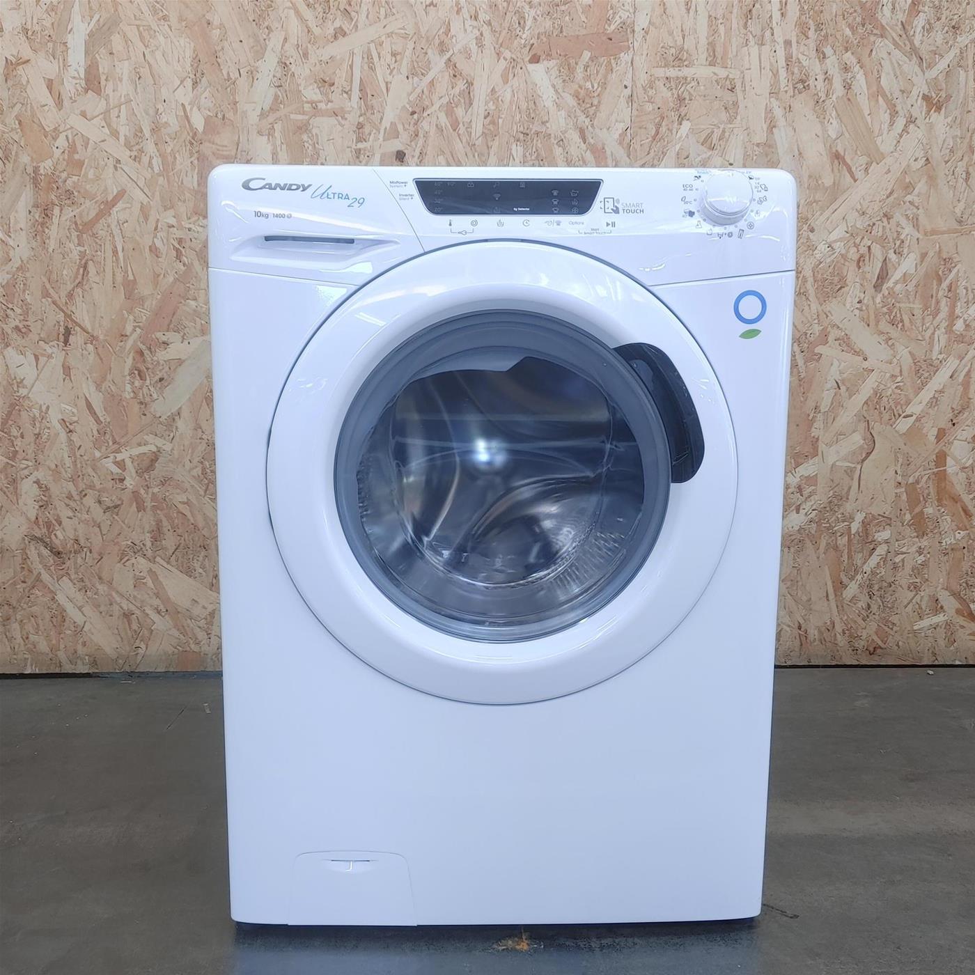 Lavatrice Candy Ultra HCU1410TXME/1-S Caricamento frontale 10 kg 1400 Giri/min Bianco