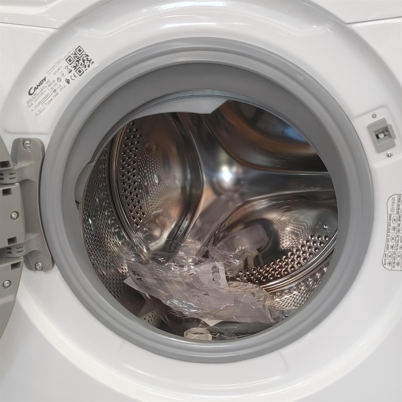 Lavatrice Candy Ultra HCU1410TXME/1-S Caricamento frontale 10 kg 1400 Giri/min Bianco