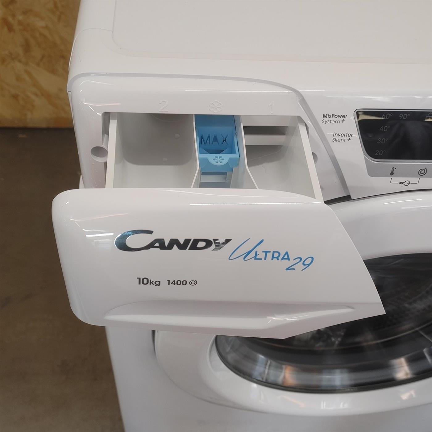 Lavatrice Candy Ultra HCU1410TXME/1-S Caricamento frontale 10 kg 1400 Giri/min Bianco