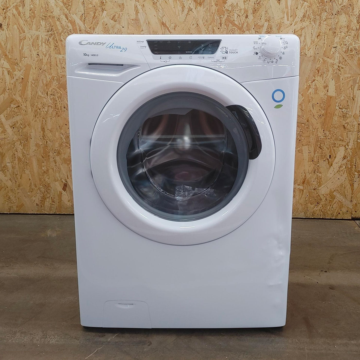 Lavatrice Candy Ultra HCU1410TXME/1-S Caricamento frontale 10 kg 1400 Giri/min Bianco