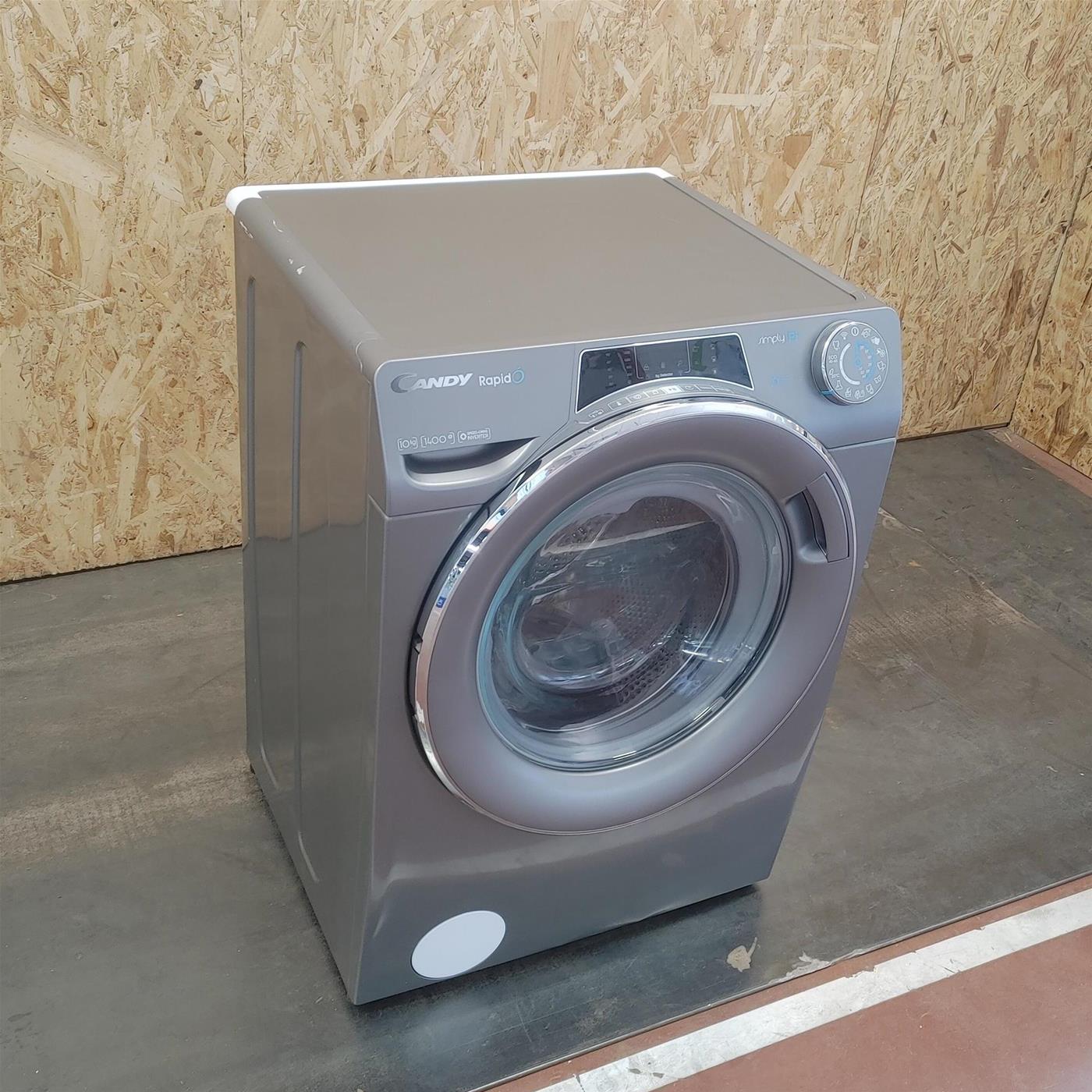 Candy RapidÓ RO14106DWMCRE-S Caricamento frontale 10 kg 1400 Giri/min Antracite