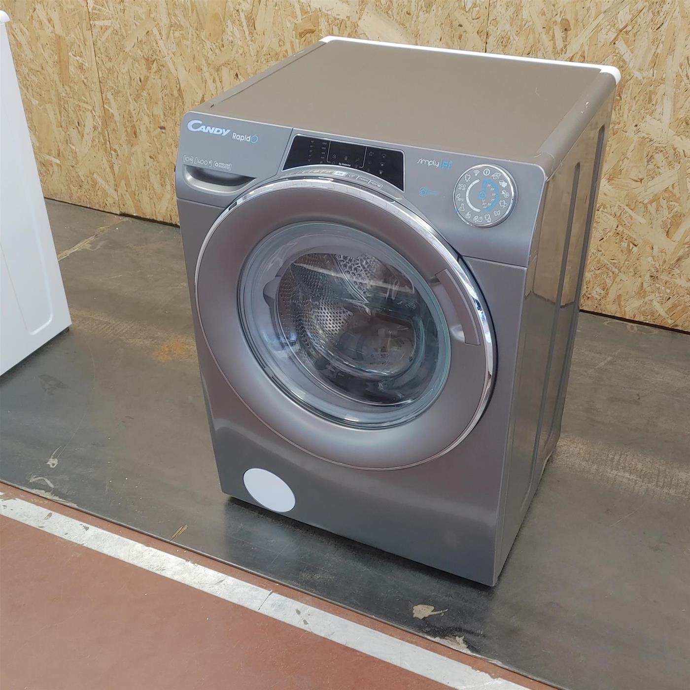 Candy RapidÓ RO14106DWMCRE-S Caricamento frontale 10 kg 1400 Giri/min Antracite