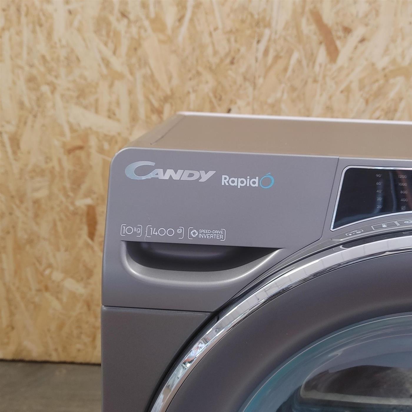 Candy RapidÓ RO14106DWMCRE-S Caricamento frontale 10 kg 1400 Giri/min Antracite