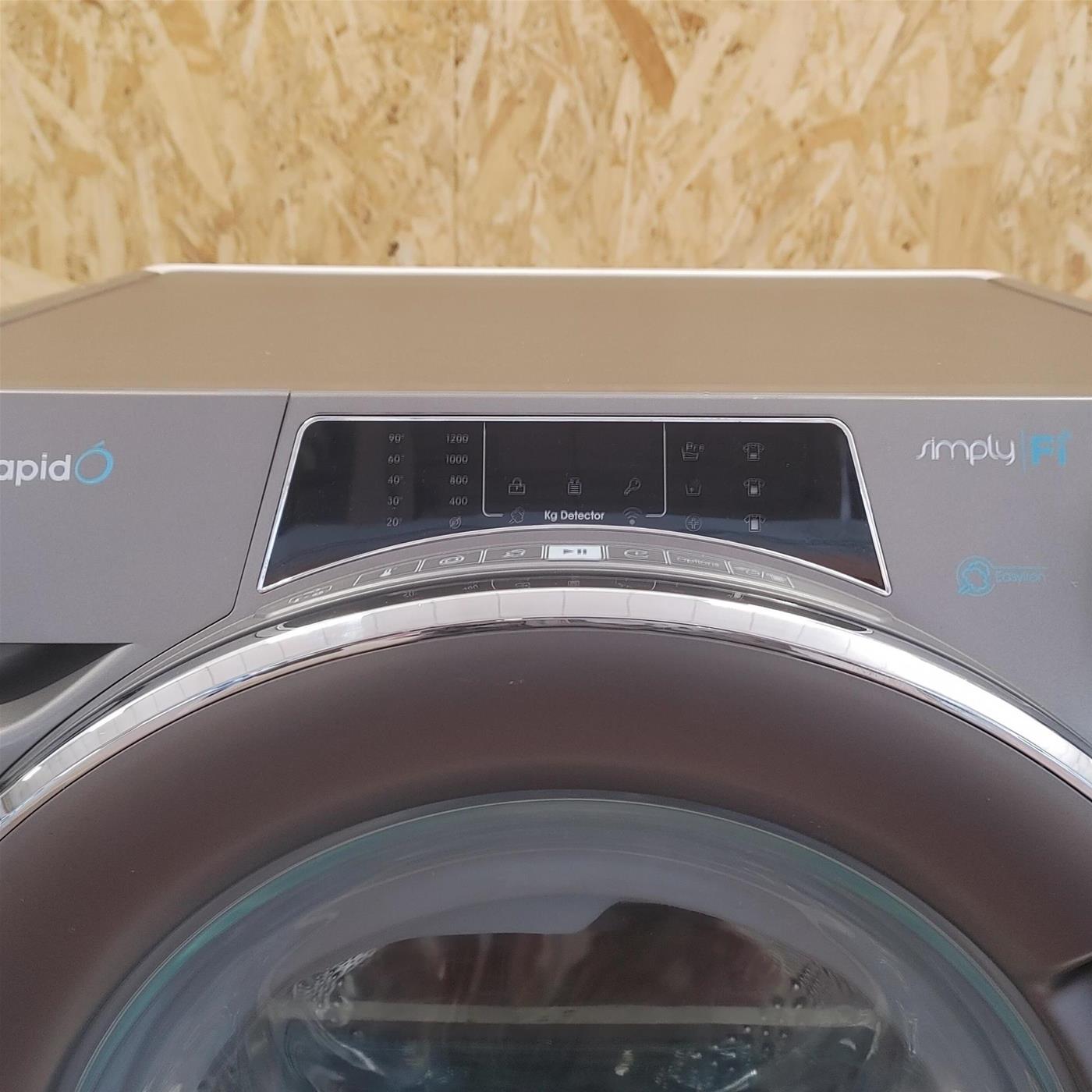 Candy RapidÓ RO14106DWMCRE-S Caricamento frontale 10 kg 1400 Giri/min Antracite