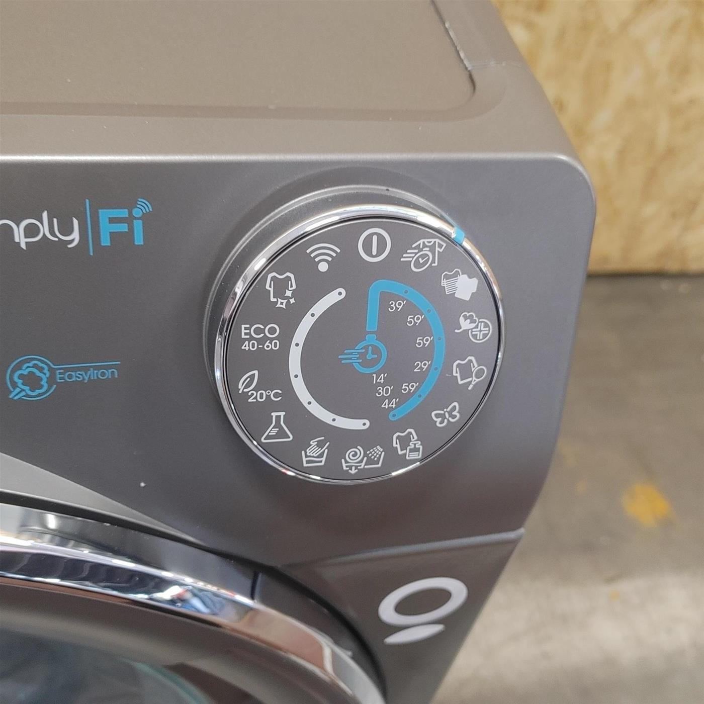 Lavatrice Candy RapidÓ RO14106DWMCRE-S Caricamento frontale 10 kg 1400 Giri/min Antracite