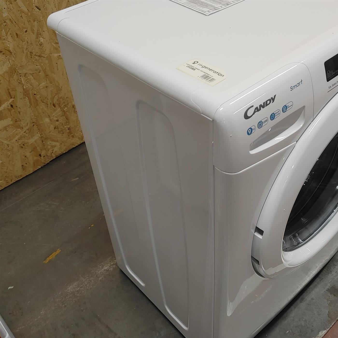 Lavatrice Candy Smart CS1292DW4/1-11 Caricamento frontale 9 kg 1200 Giri/min Bianco