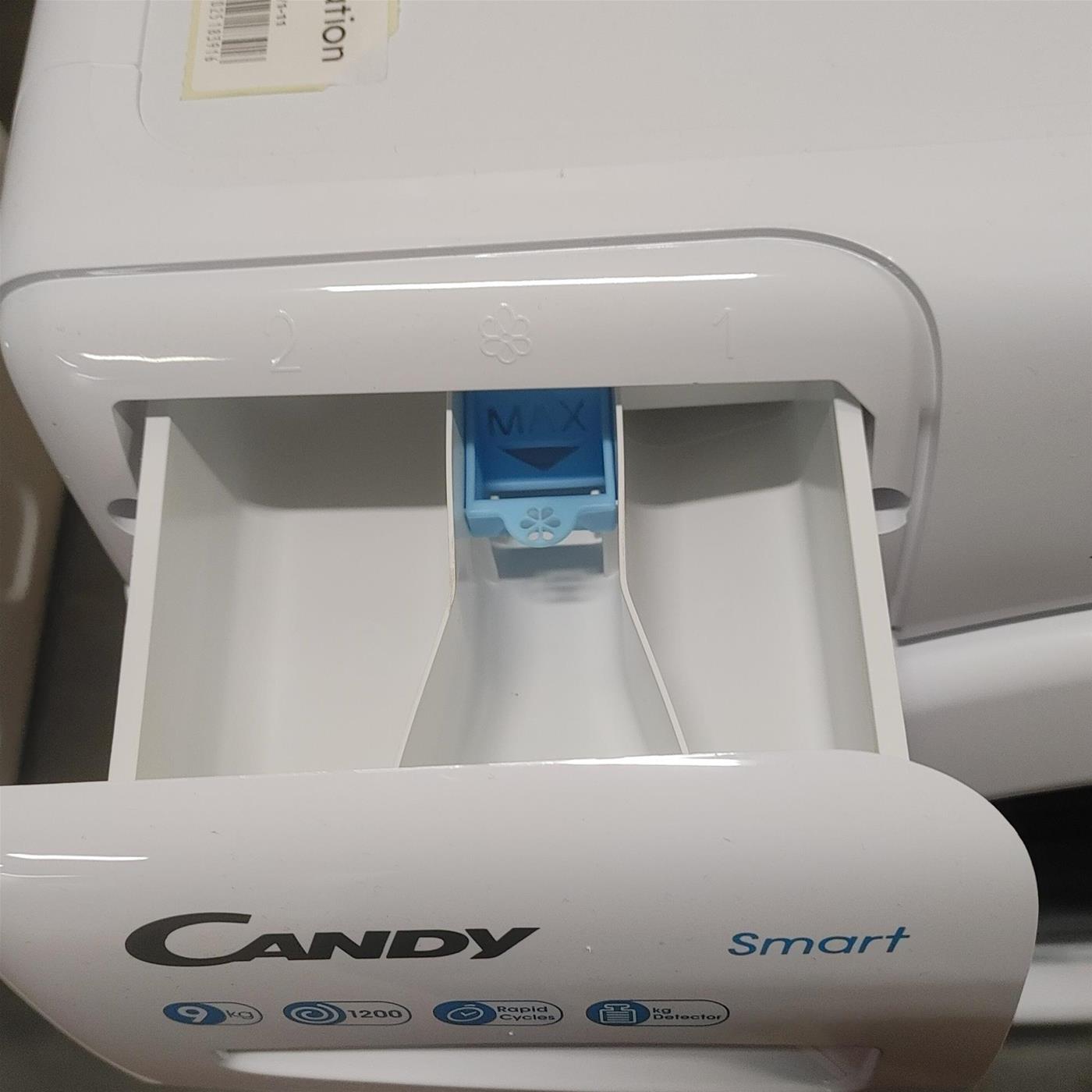 Lavatrice Candy Smart CS1292DW4/1-11 Caricamento frontale 9 kg 1200 Giri/min Bianco