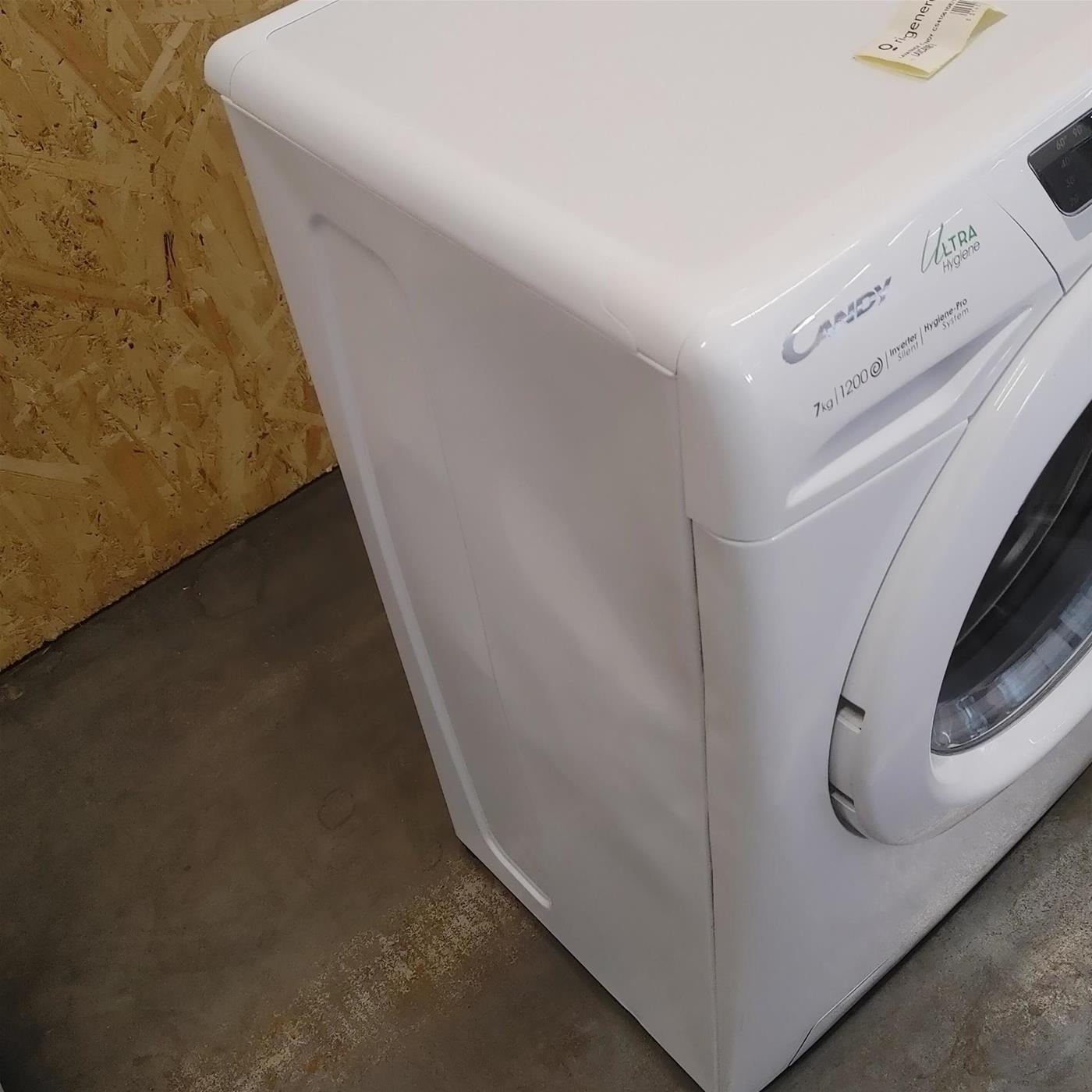 Lavatrice Candy Ultra Hygiene HE4 127TXME/1-S Carica frontale 7 kg 1200 Giri/min Bianco