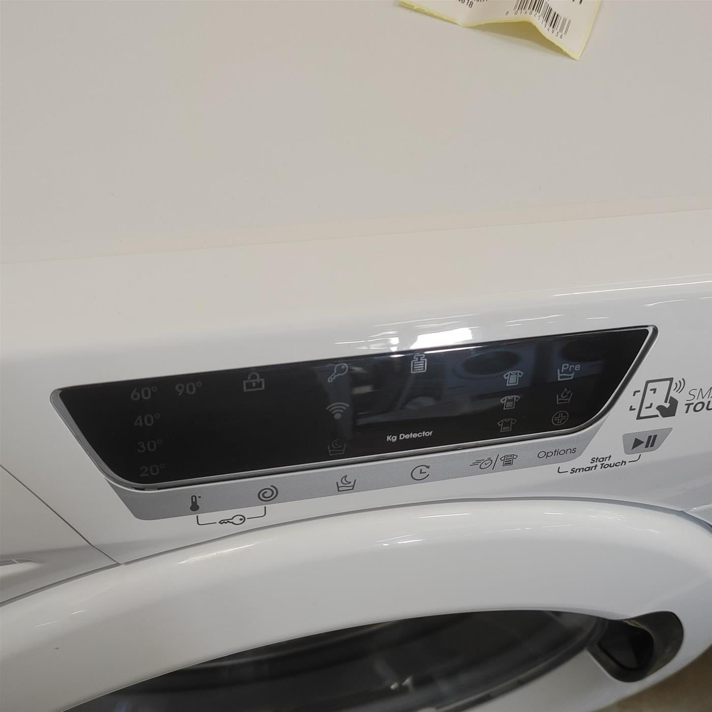 Lavatrice Candy Ultra Hygiene HE4 127TXME/1-S Carica frontale 7 kg 1200 Giri/min Bianco