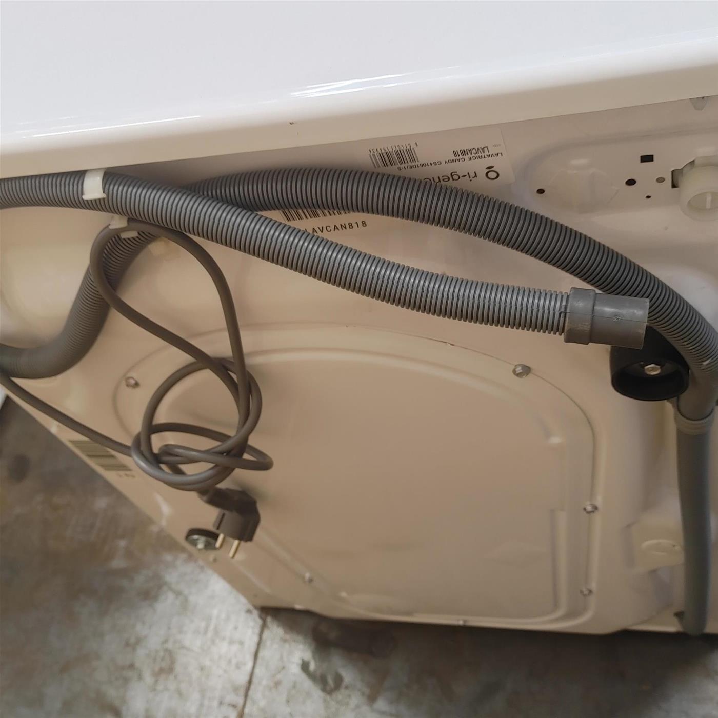 Lavatrice Candy Ultra Hygiene HE4 127TXME/1-S Carica frontale 7 kg 1200 Giri/min Bianco