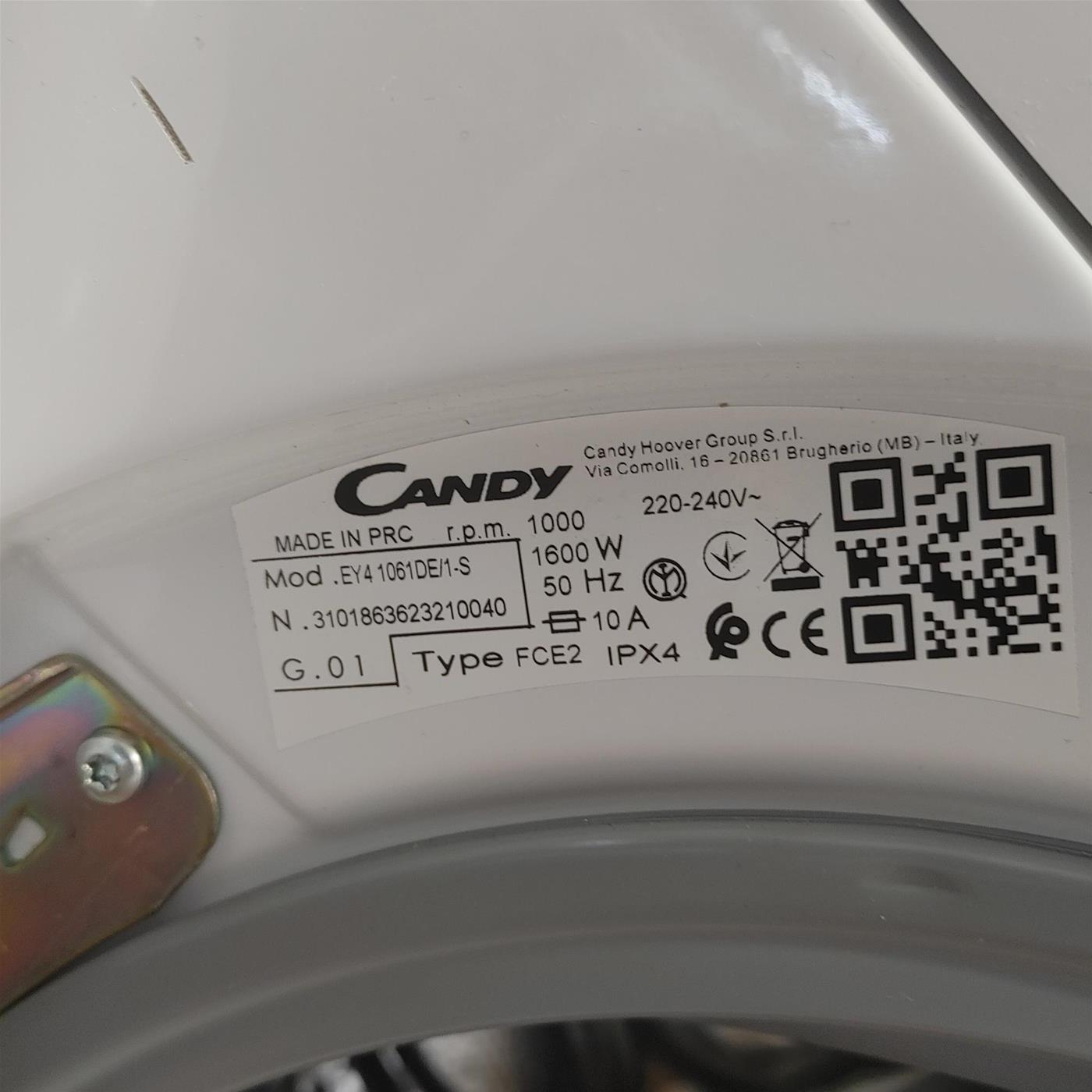 Candy EY41061DE/1-SWM Lavatrice 6 Kg