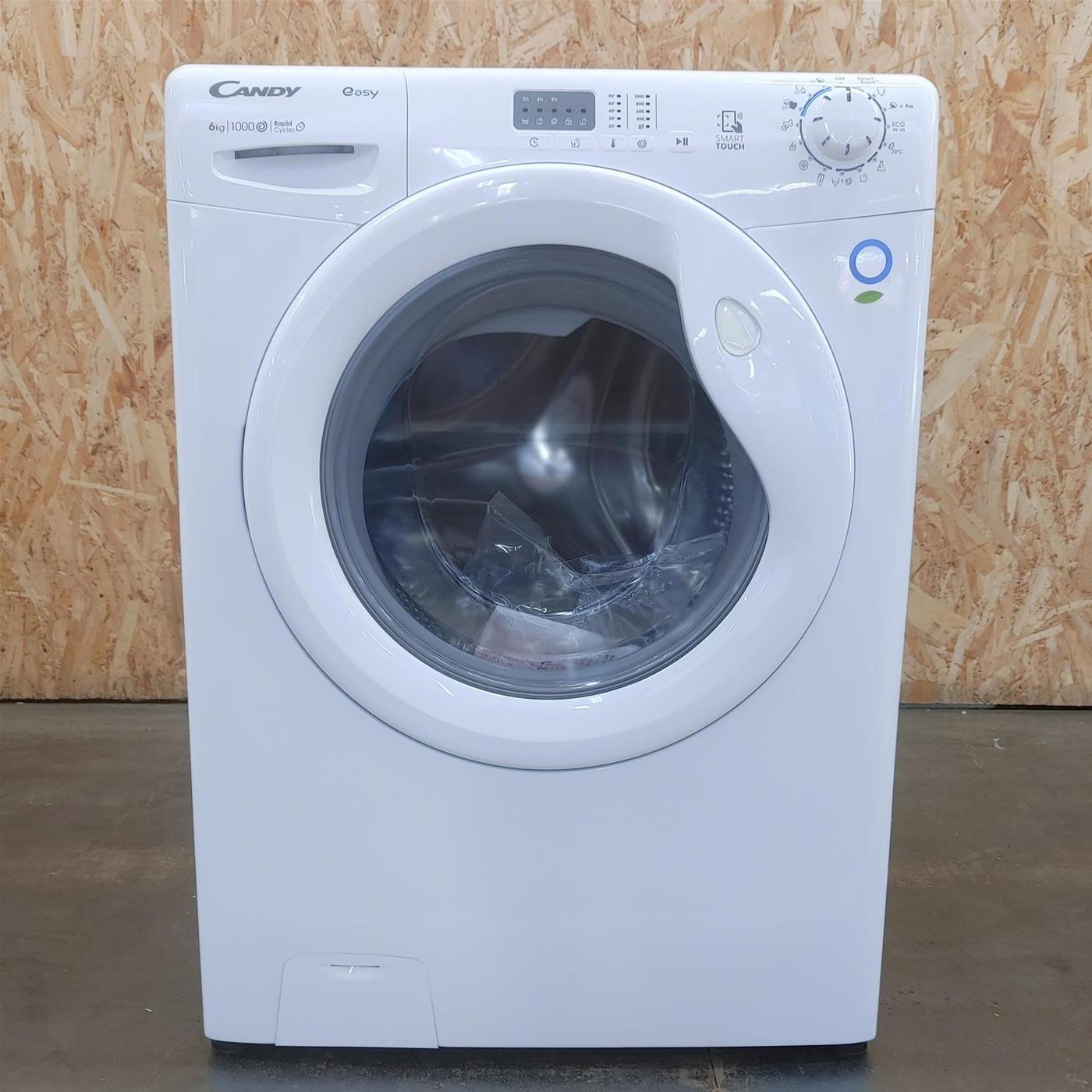 Candy Easy EY41061DE/1-S Lavatrice Carica dall'alto 6 kg 1200 Giri/min Bianco