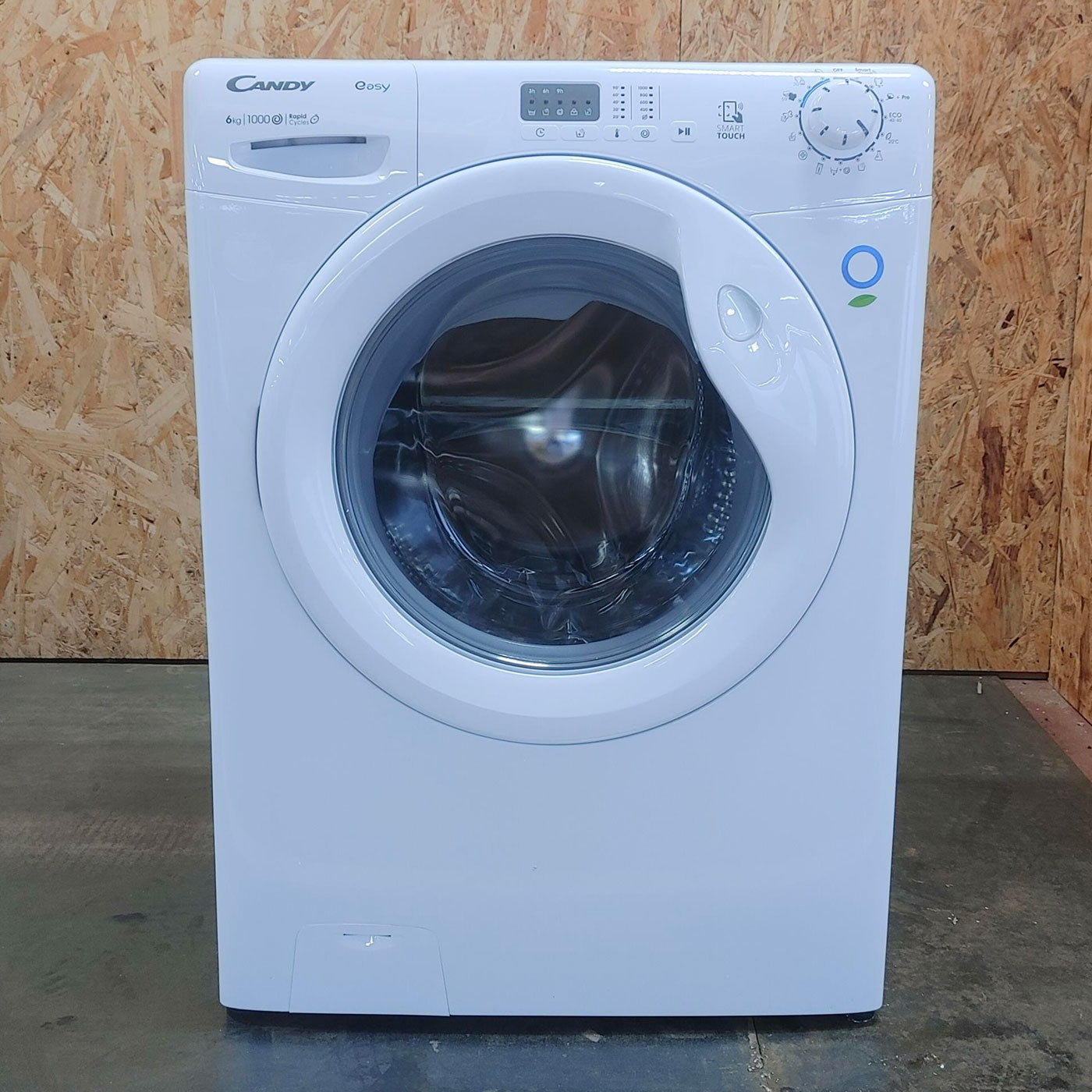 Lavatrice Candy Easy EY4 1061DE/1-S Caricamento frontale 6 kg 1000 Giri/min Bianco