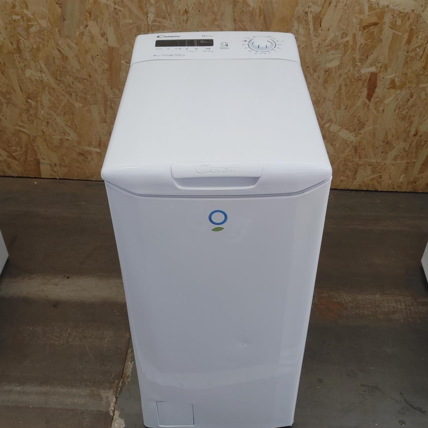 Candy Easy EY41061DE/1-S Lavatrice Carica dall'alto 6 kg 1200 Giri/min Bianco