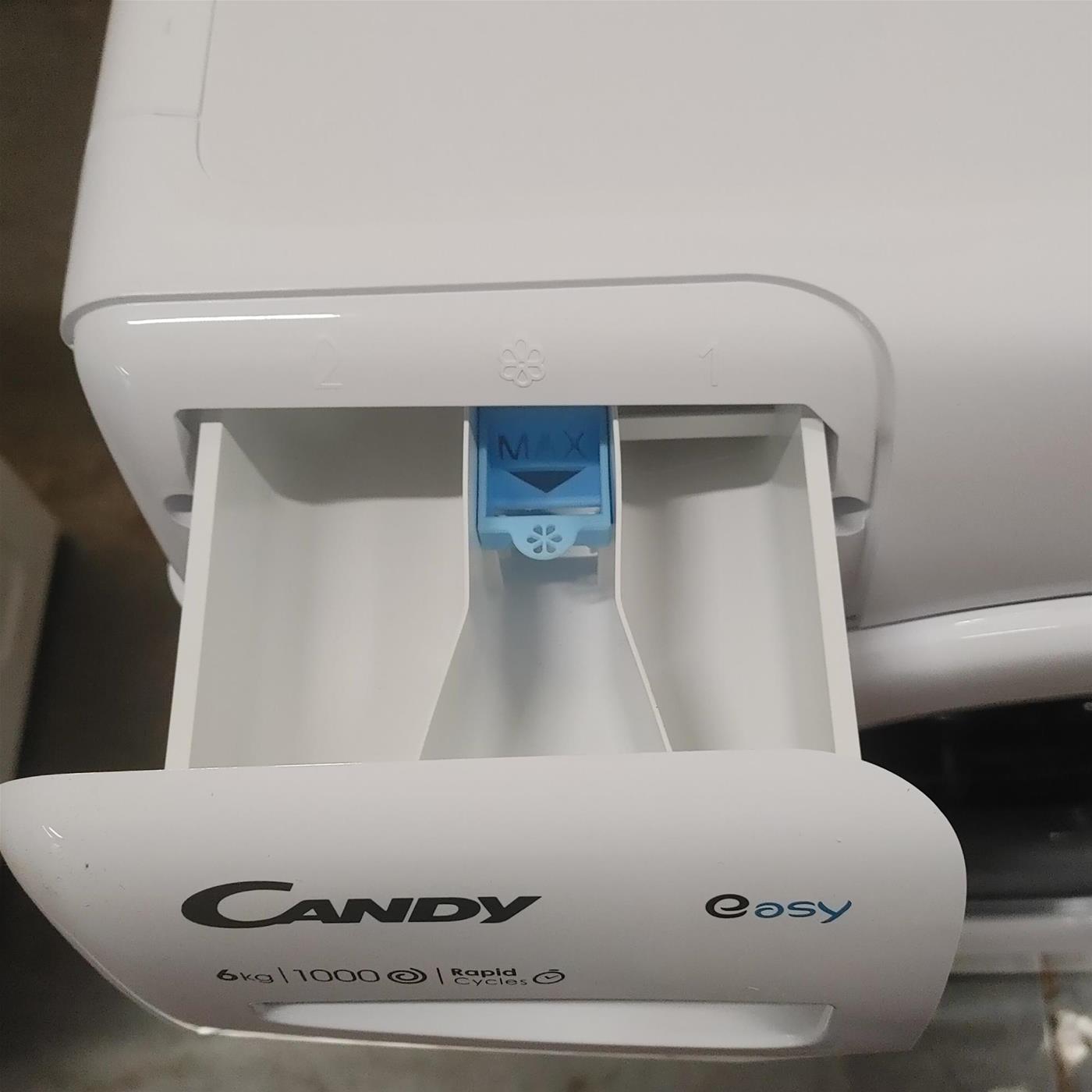 Lavatrice Candy Easy EY4 1061DE/1-S Caricamento frontale 6 kg 1000 Giri/min Bianco