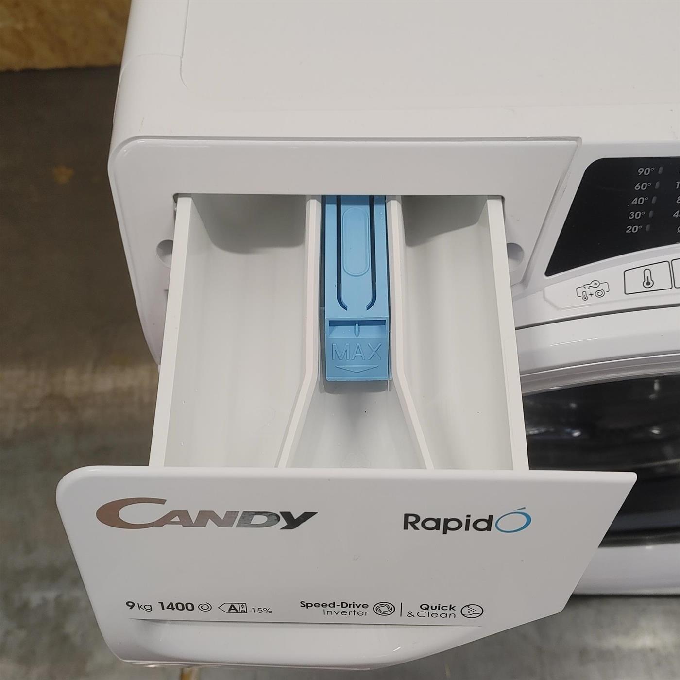 Candy RapidÓ RO41274DWMCE/1-S lavatrice Caricamento frontale 7 kg 1200 Giri/min Bianco