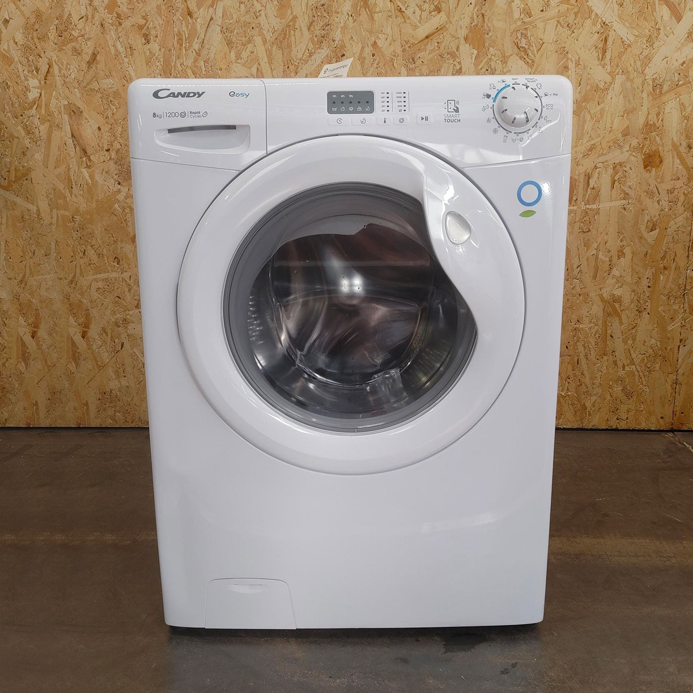 Lavatrice Candy Easy EY 1281DE/1-S Carica frontale 8 kg 1200 Giri/min Bianco