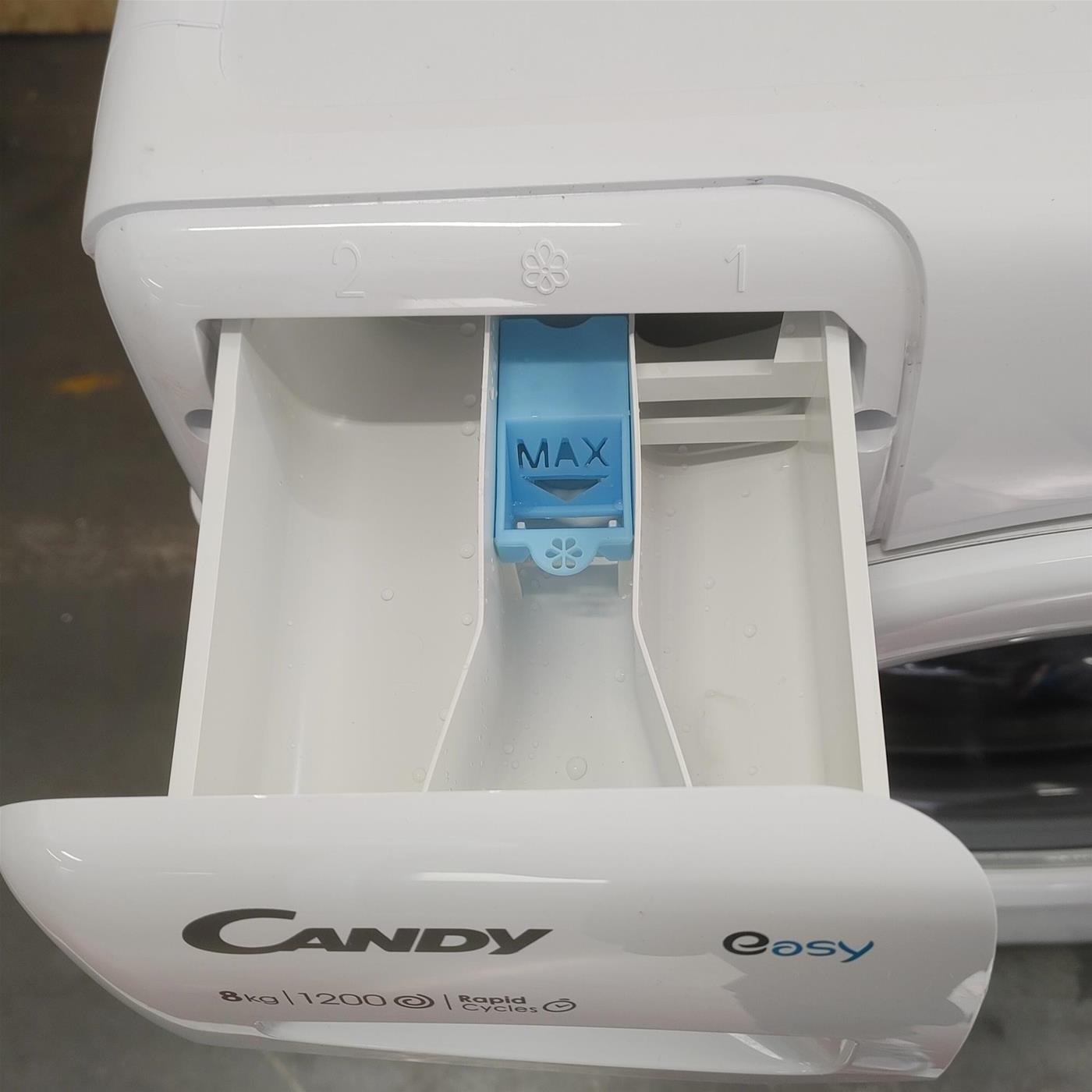 Lavatrice Candy Easy EY 1281DE/1-S Carica frontale 8 kg 1200 Giri/min Bianco
