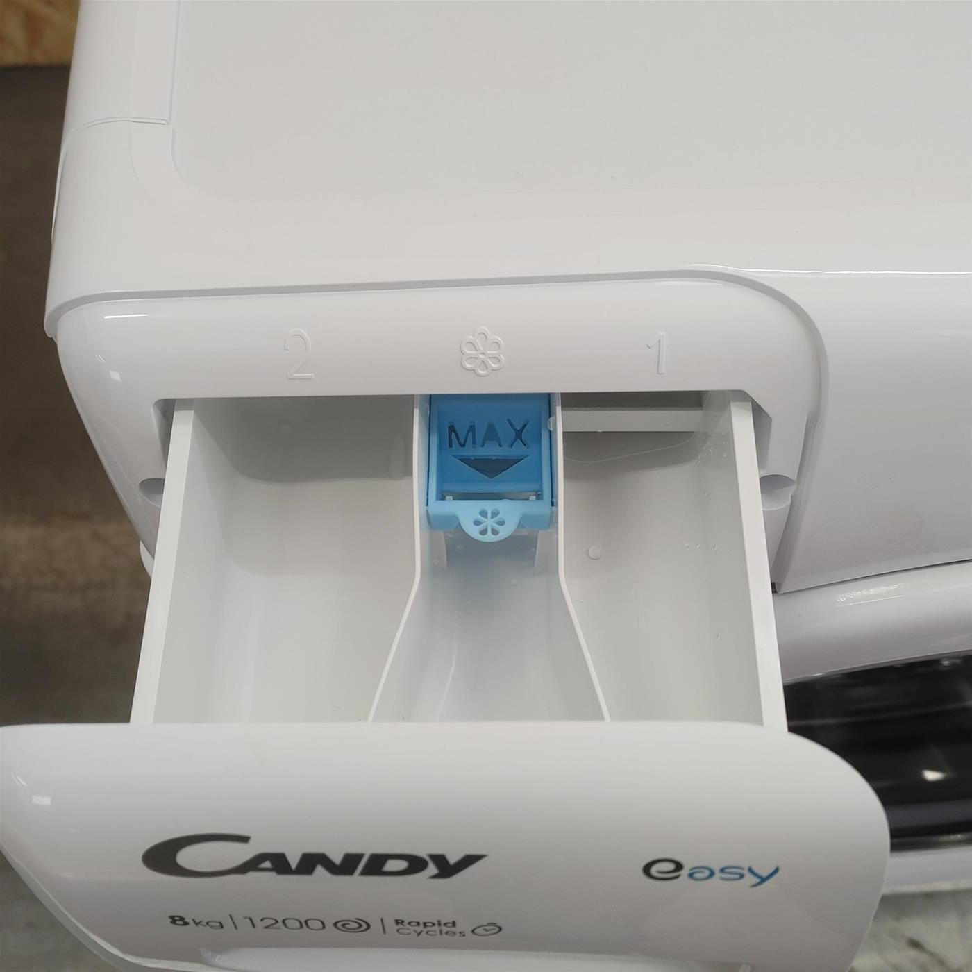 Lavatrice Candy Easy EY 1281DE/1-S Carica frontale 8 kg 1200 Giri/min Bianco
