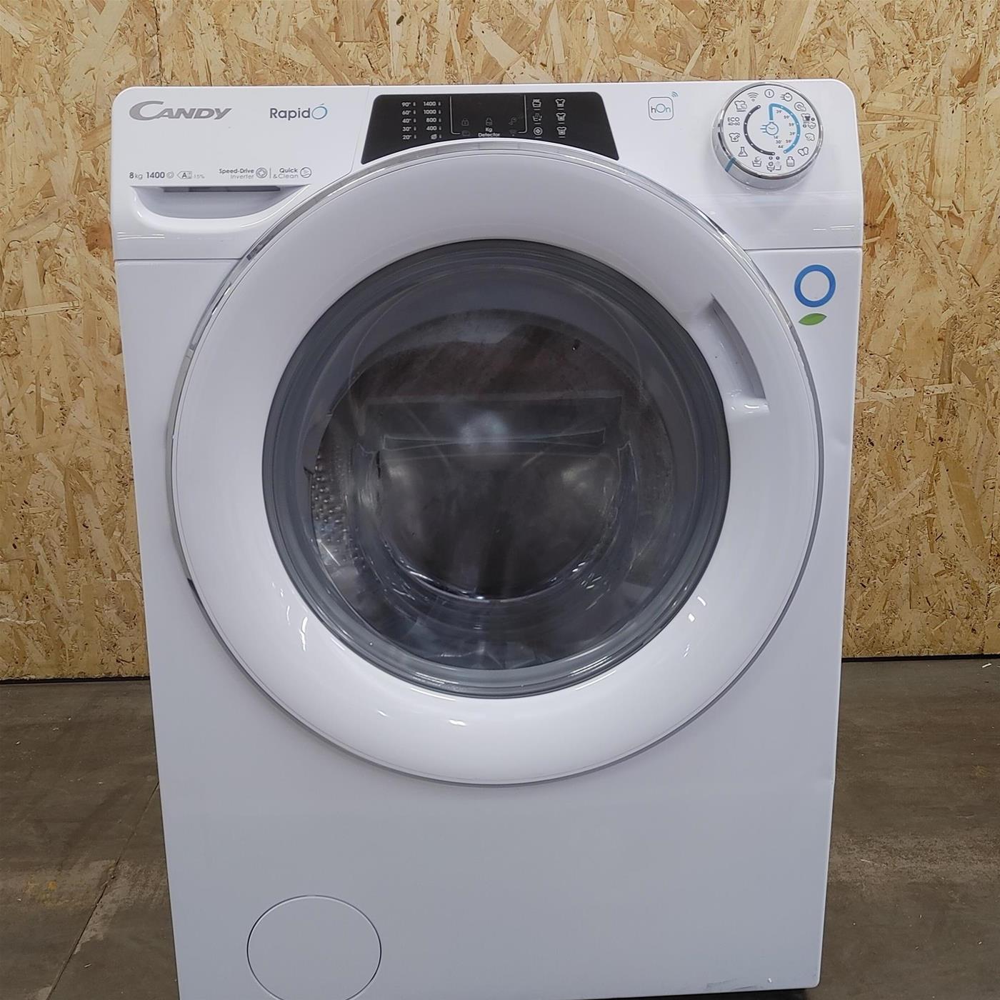 CANDY RO 486DWMC7/1-S LAVATRICE, Caricamento frontale, 8 kg, 53 cm, Classe A