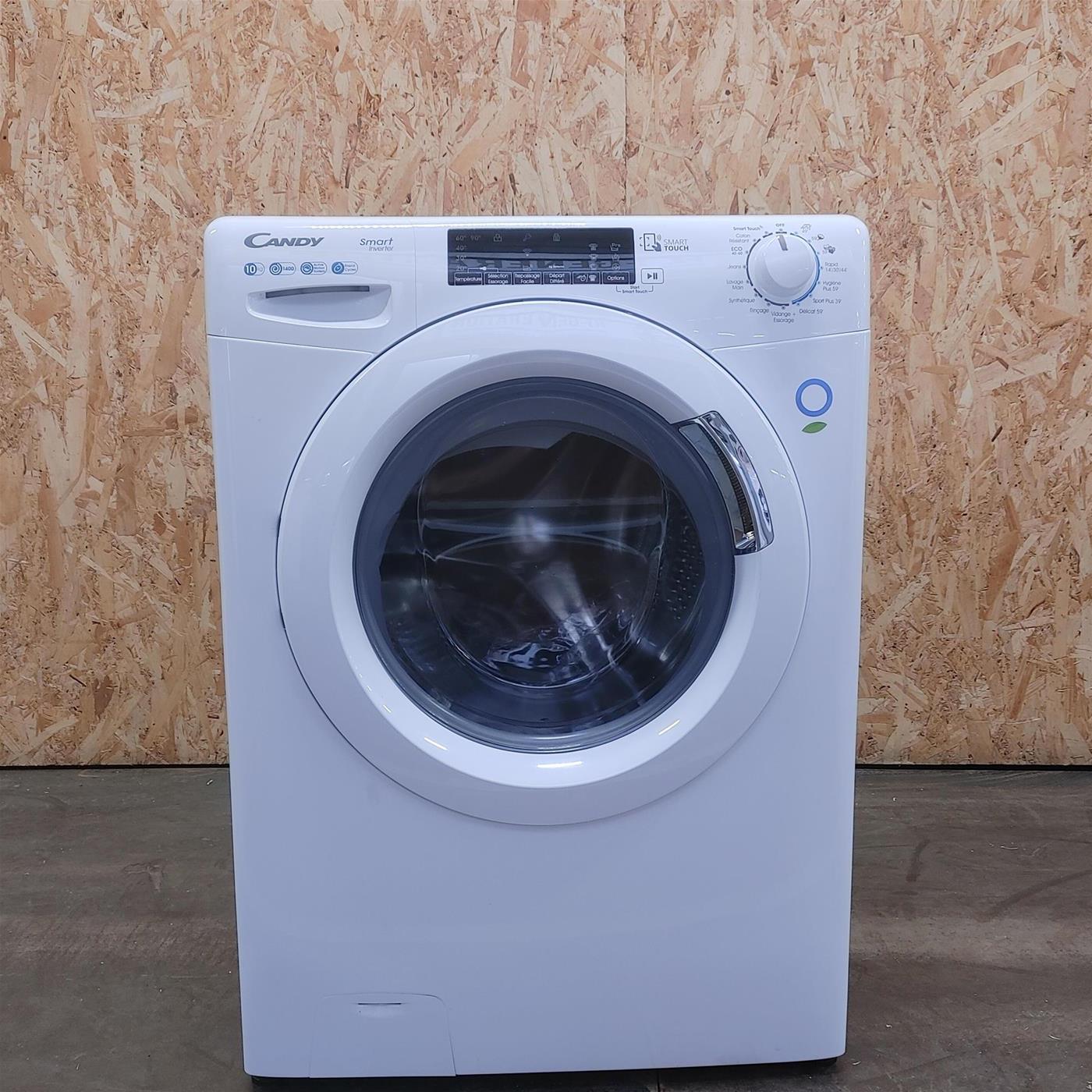 Candy CS1410TXME/1-S lavatrice Caricamento frontale 10 kg 1400 Giri/min A Bianco