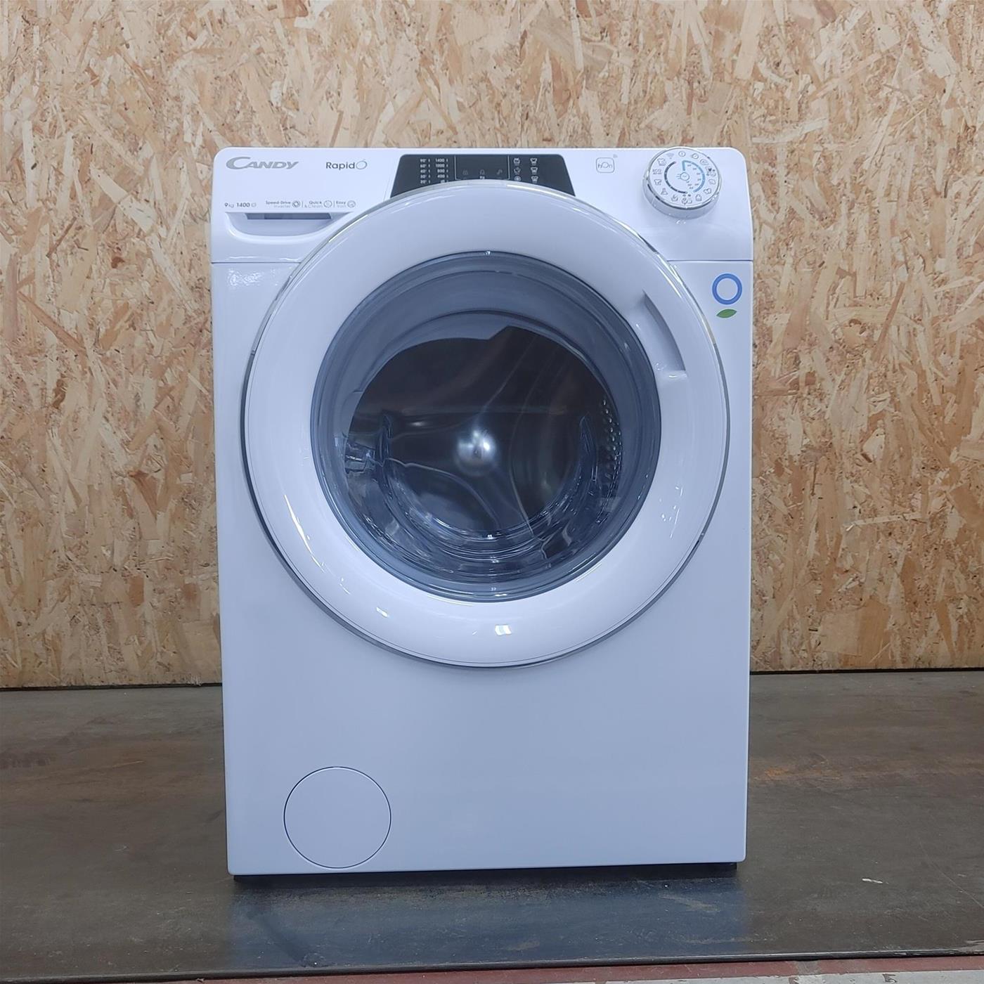 Candy RapidÓ RO 1496DWMCT/1-S lavatrice Caricamento frontale 9 kg 1400 Giri/min Bianco