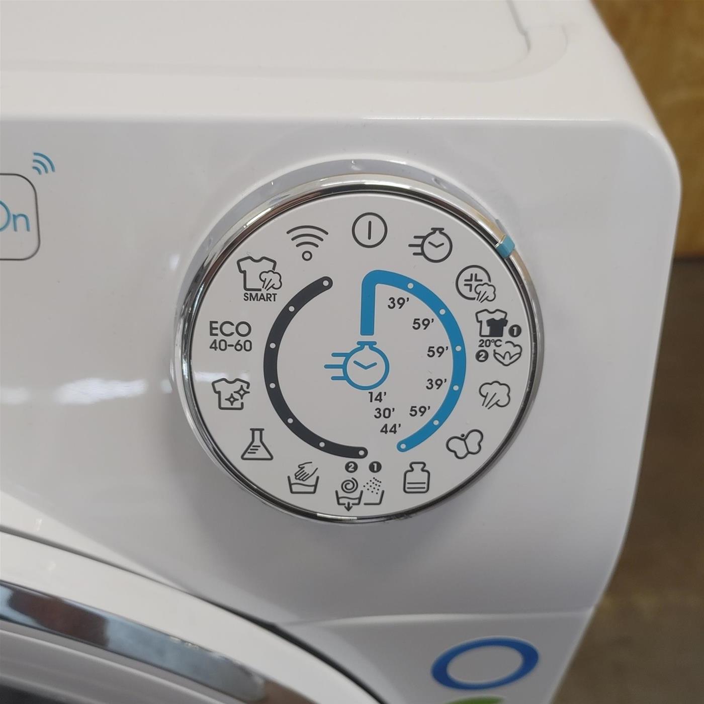 Candy RapidÓ RO 1496DWMCT/1-S lavatrice Caricamento frontale 9 kg 1400 Giri/min Bianco