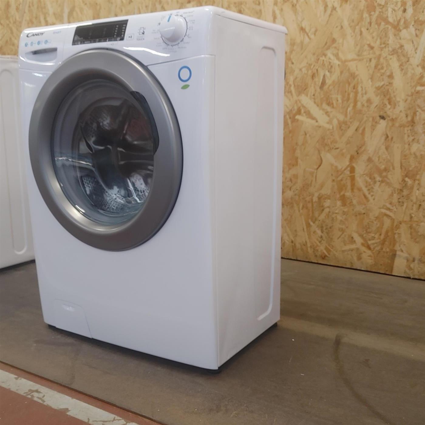 Candy Smart CSS4127TRE/1-11 lavatrice Caricamento frontale 7 kg 1200 Giri/min D Bianco