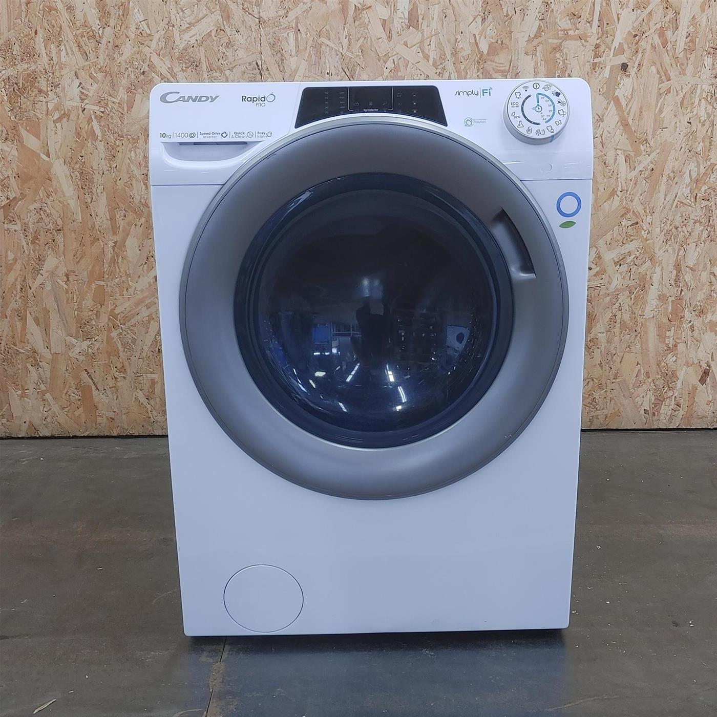 Lavatrice Candy RapidÓ RP4106BWMR/1-S Carica frontale 10 kg 1400 giri