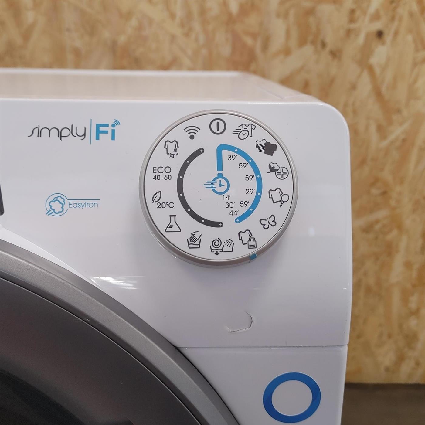 Lavatrice Candy RapidÓ RP4106BWMR/1-S Carica frontale 10 kg 1400 giri