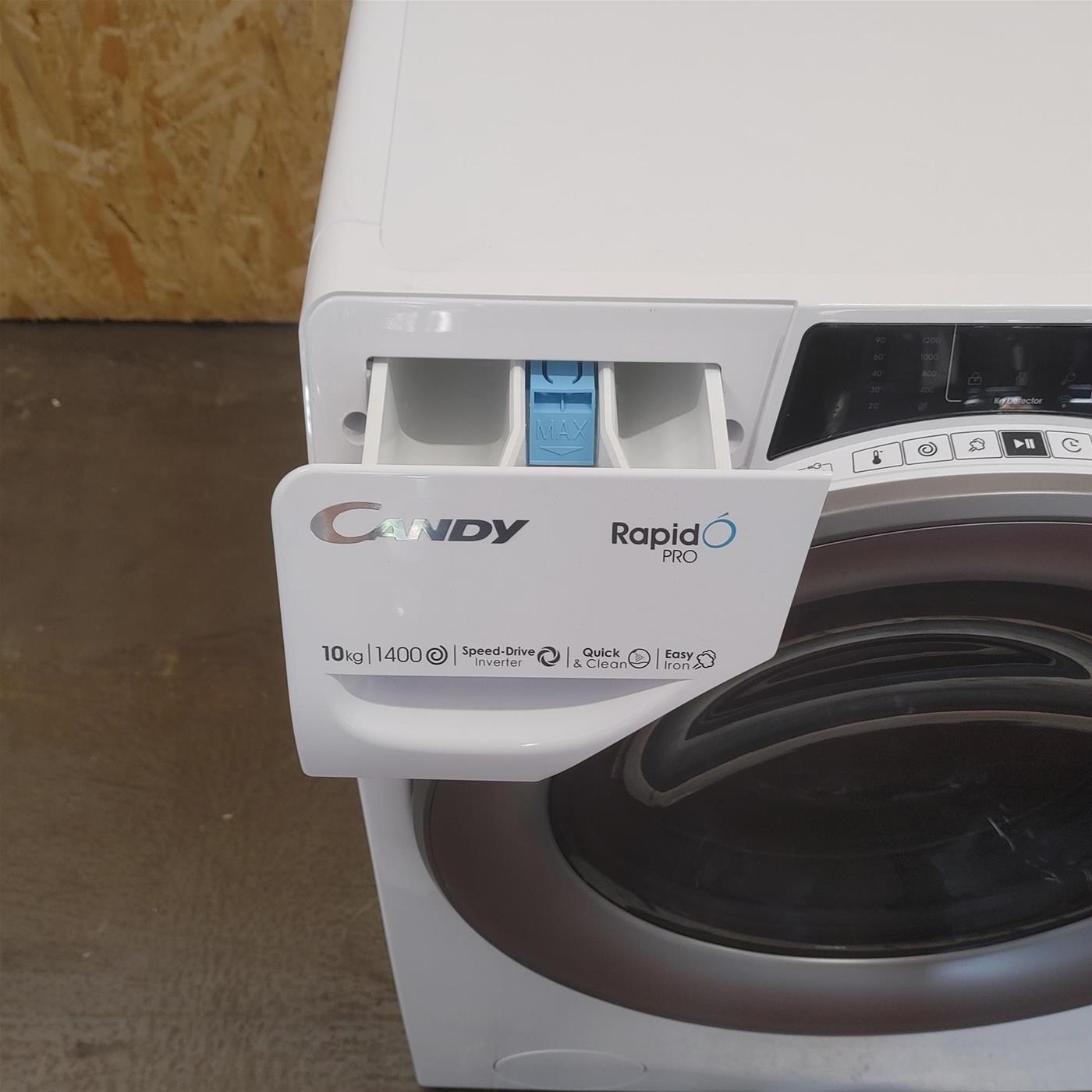 Lavatrice Candy RapidÓ RP4106BWMR/1-S Carica frontale 10 kg 1400 giri