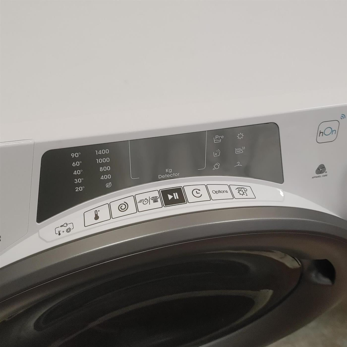 Lavasciuga Candy RapidÓ PRO RPW4856BWMR/1-S Libera Installazione Caricamento Frontale Bianco