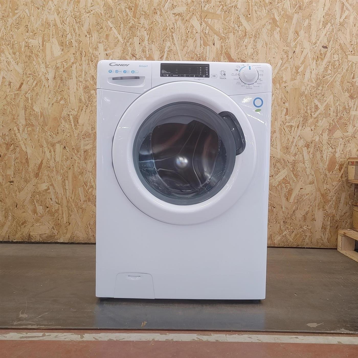 Lavatrice Candy Smart CSS129TW4-11 Carica frontale 9 kg 1200 giri Bianco