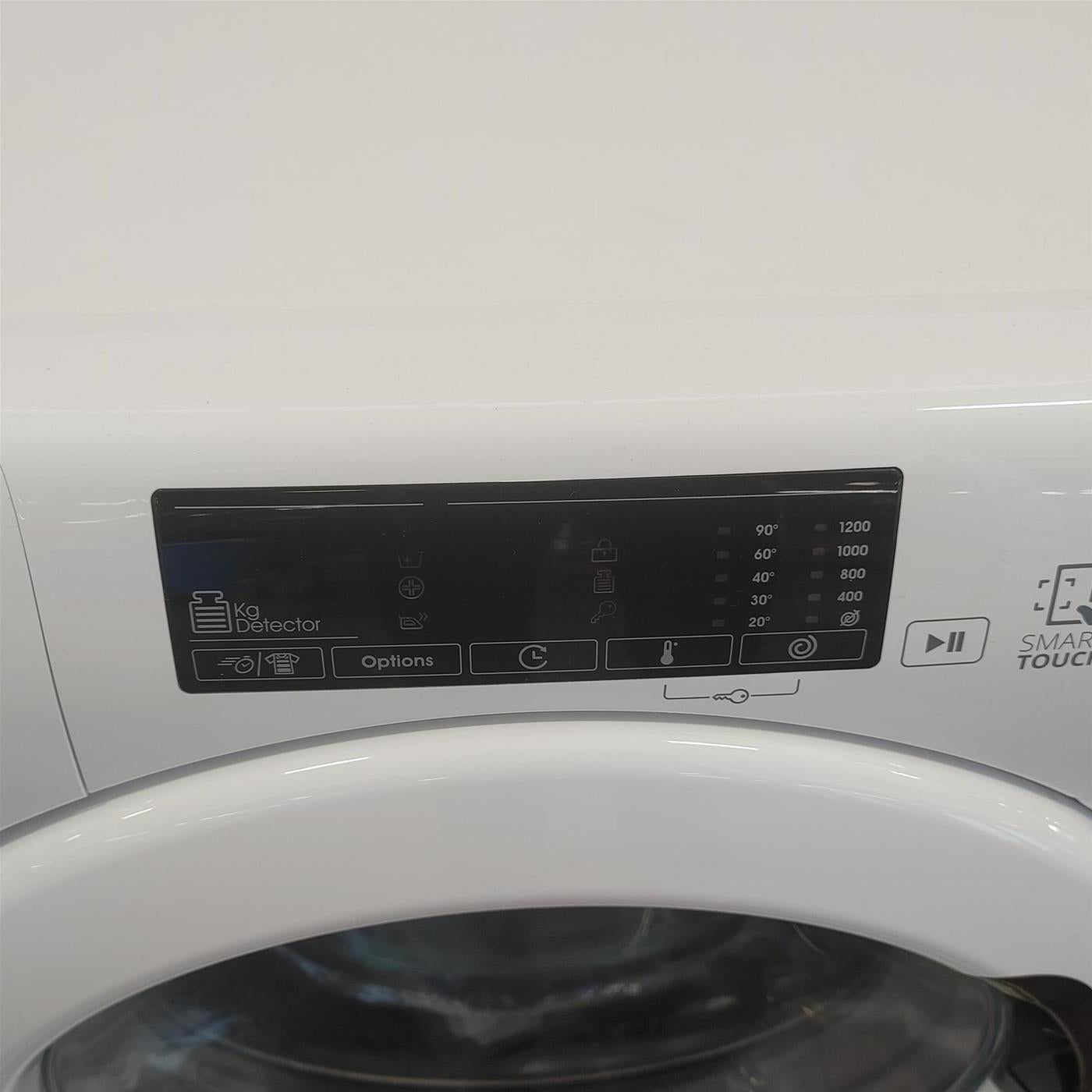 Lavatrice Candy Smart CSS129TW4-11 Carica frontale 9 kg 1200 giri Bianco