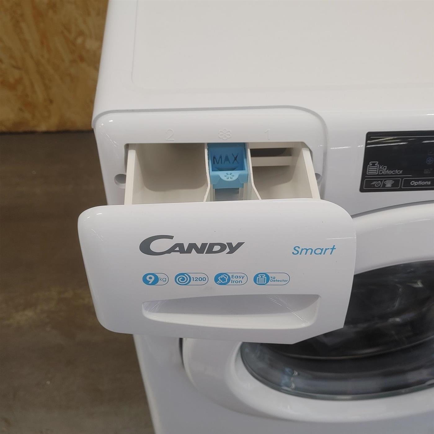 Lavatrice Candy Smart CSS129TW4-11 Carica frontale 9 kg 1200 giri Bianco