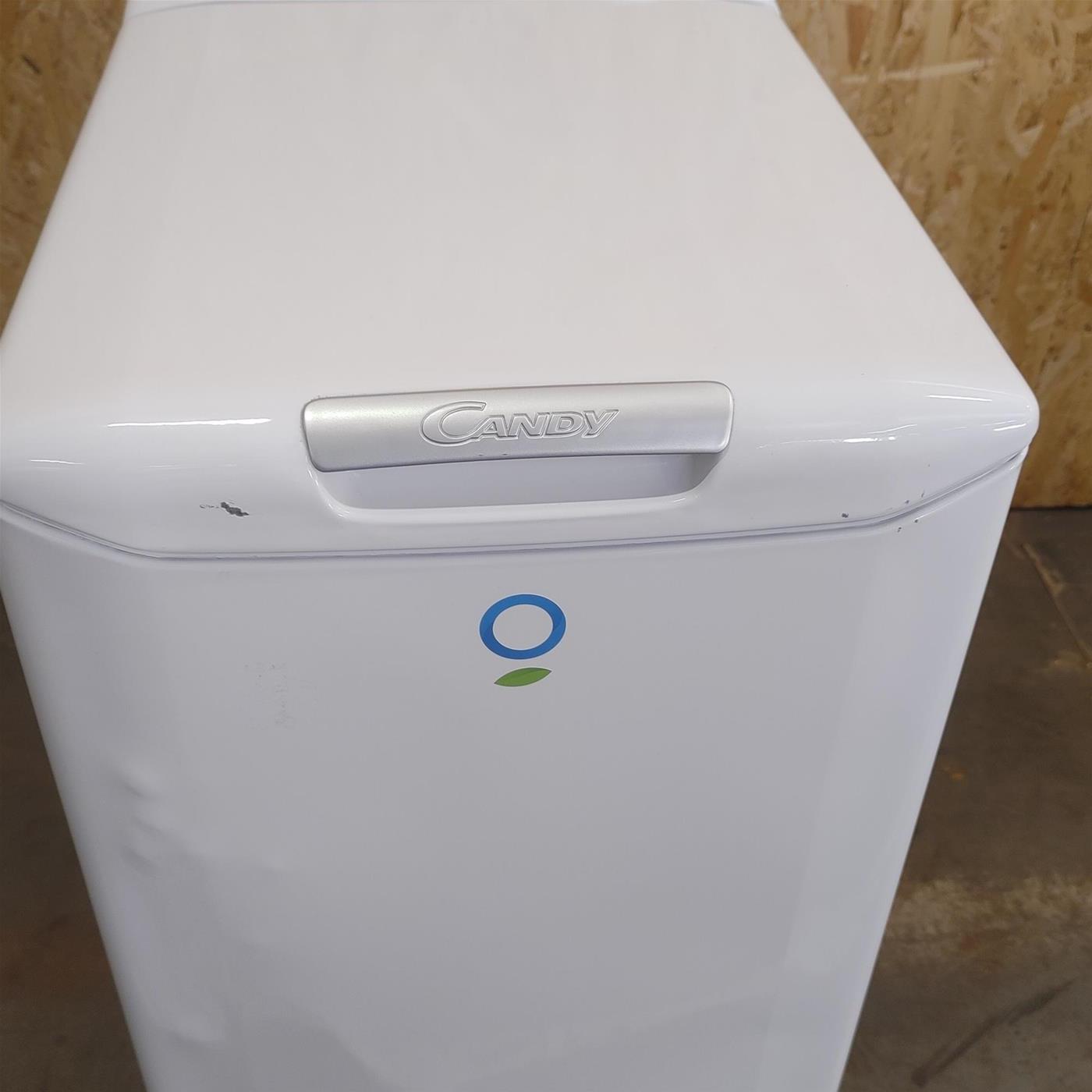 Candy Smart Inverter CSTG 47TMV5/1-11 lavatrice Caricamento dall'alto 7 kg 1400 Giri/min Bianco